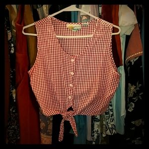 Vintage crop top